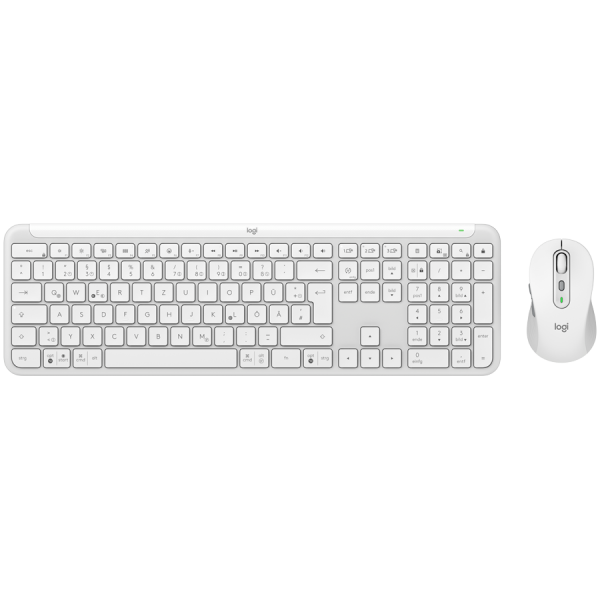 LOGITECH Signature Slim Combo MK950 - OFF WHITE -  2.4GHZ/BT - Croatian layout
