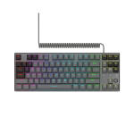 LORGAR Azar 514TKL, Wired RGB mechanical gaming keyboard, black, EN layout - Image 2