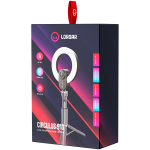 LORGAR Circulus 910, Streaming web camera, 5MP 2592X1944 max resolution, up to 60fps, 1/2.8", Sony STARVIS CMOS image sensor, full glass lens, 5.5'' built-in ring light (1700-14 000K), foldable tripod, auto focus, dual microphones with AI noise reduction, USB Type C, size: 470*133*115mm, 0.525kg, black+white - Image 6