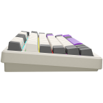 LORGAR KBP7075W, Wireless 75% Mechanical Gaming Keyboard Pro, Beige, EN layout - Image 4