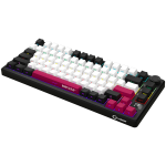 LORGAR KBP7075W, Wireless 75% Mechanical Gaming Keyboard Pro, Black/red, EN layout - Image 2