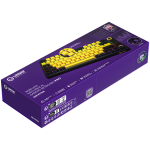 LORGAR KBP7075W, Wireless 75% Mechanical Gaming Keyboard Pro, Black/yellow, EN layout - Image 9