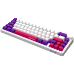 LORGAR KBP70MW, Wireless 65% Mechanical Gaming Keyboard Pro, White, EN layout - Image 2