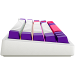 LORGAR KBP70MW, Wireless 65% Mechanical Gaming Keyboard Pro, White, EN layout - Image 4
