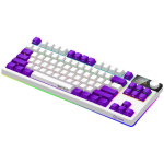 LORGAR KBP70TKLW, Wireless TKL Mechanical Gaming Keyboard Pro, White, EN layout - Image 7