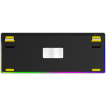 LORGAR KBP70TKLW, Wireless TKL Mechanical Gaming Keyboard Pro, Black/yellow, EN layout - Image 8