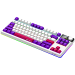 LORGAR KBP70TKLW, Wireless TKL Mechanical Gaming Keyboard Pro, White, EN layout - Image 2