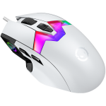 LORGAR MSP80, 8000 Hz Gaming Mouse Pro, White - Image 2