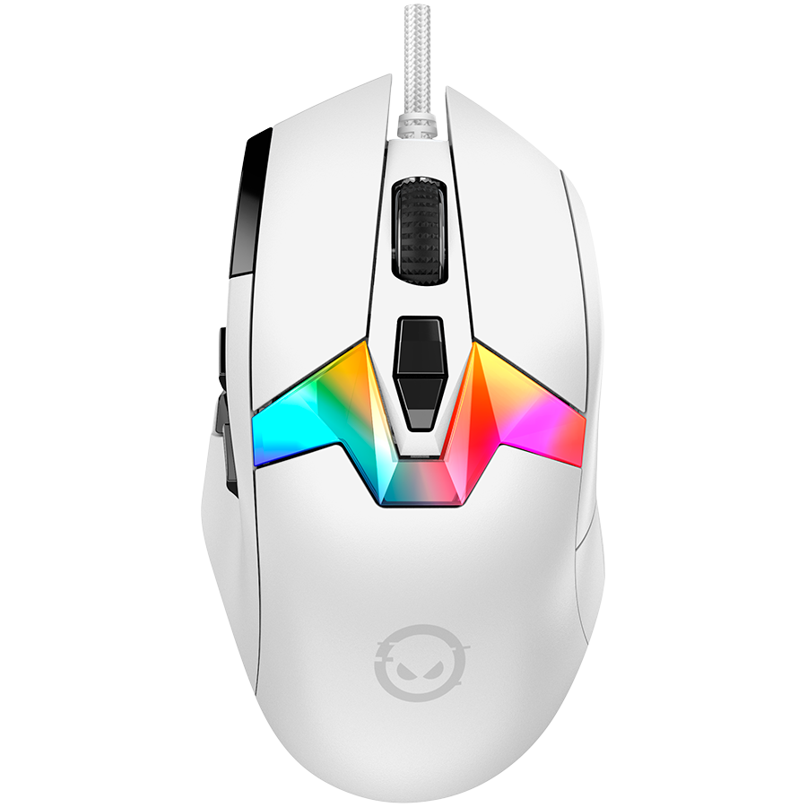 LORGAR MSP80, 8000 Hz Gaming Mouse Pro, White LORGAR MSP80, 8000 Hz Gaming Mouse Pro, White - Image 1