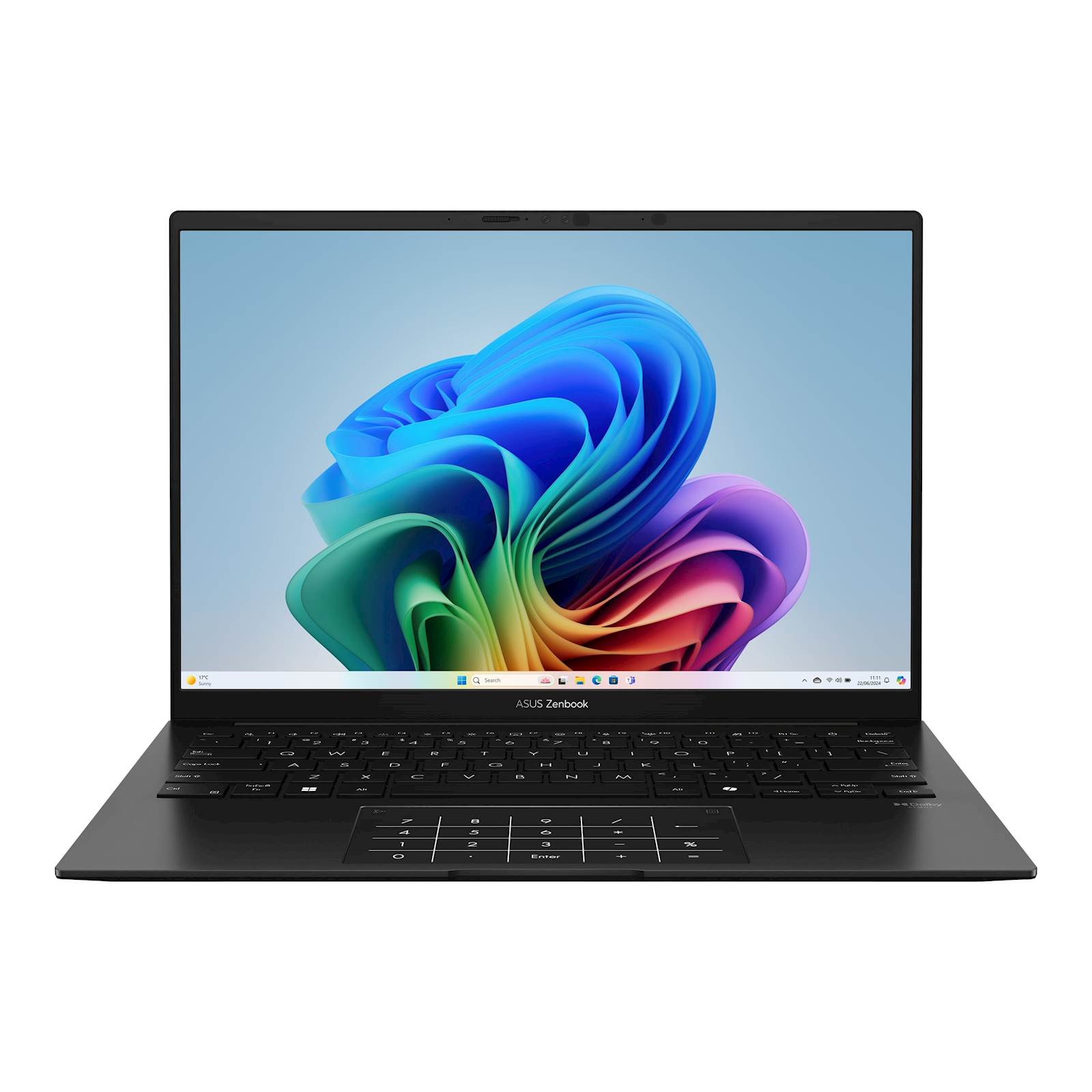 Laptop ASUS Zenbook 14 UM3406KA-PP059W 14"3K OLED 120Hz RAI7-350 8C/16T 16G DDR5 s1TB BACKLIT BLK-AL Laptop ASUS Zenbook 14 UM3406KA-PP059W 14"3K OLED 120Hz RAI7-350 8C/16T 16G DDR5 s1TB BACKLIT BLK-AL - Image 1