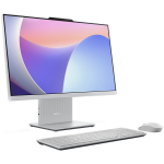 Lenovo IdeaCentre AIO 24IRH9, 23.8" FHD Non-Touch IPS AG 100Hz,Intel i5-13420H (8C, 12MB, up to 4.6GHz) , 16GB DDR5, 512GB SSD M.2, 2x USB 2.0, 1x USB 3.2, 2x HDMI,1x RJ45,USB-C, WiFi, .2,Camera 5.0MP, 2x3W, WiFi KB/Mouse, Cloud Grey, No OS, 2Yr