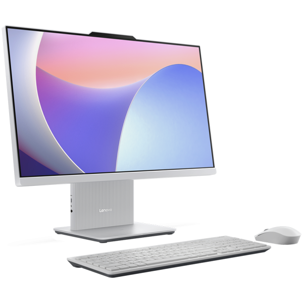 Lenovo IdeaCentre AIO 27IRH9, 27" FHD Non-Touch IPS AG 100Hz,Intel i5-13420H (8C, 12MB, up to 4.6GHz) , 16GB DDR5, 512GB SSD M.2, 2x USB 2.0, 1x USB 3.2, 2x HDMI,1x RJ45,USB-C, WiFi, .2,Camera 5.0MP, 2x3W, WiFi KB/Mouse, Cloud Grey, No OS, 2Yr