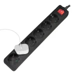 LogiLink Produžni kabl sa zaštitom 6 utičnica 1.5m LPS202B - Image 2