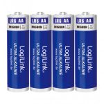 Logilink Baterije AA Alkaline LR6B4 4KOM