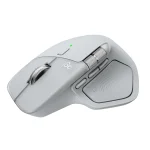 Logitech Bluetooth Mouse MX Master 4 Pale Grey - Image 3