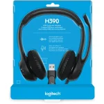 Logitech Slušalice H390 USB - Image 4