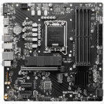 MSI PRO B760M-P Motherboard, Micro-ATX - Supports 14th/13th/12th Gen Intel Core Processors, LGA 1700 - DDR5 Memory Boost 6800+MHz/OC, PCIe 4.0 x16 Slot, M.2 Gen4 Slots - Image 2