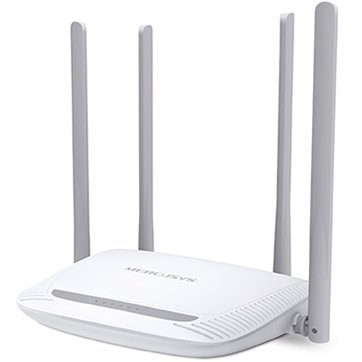 Mercusys 300Mbps Enhanced Wireless N Router, 4x10/100Mbps LAN ports, 1x10/100Mbps WAN port, 4 x 5dBi fixed omni directional antennas, WDS bridge, 2.4GHz guest network Mercusys 300Mbps Enhanced Wireless N Router, 4x10/100Mbps LAN ports, 1x10/100Mbps WAN port, 4 x 5dBi fixed omni directional antennas, WDS bridge, 2.4GHz guest network - Image 1