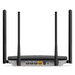 Mercusys AC12G AC1300 Dual Band Wireless Router,  867Mbps at 5GHz + 400Mbps at 2.4GHz, 1 10/100/1000M WAN + 3 10/100/1000M LAN, 4 x fixed 5dBi High Gain antennas, MU-MIMO, Smart Connect, IPTV and IPv6 supported, Mercusys App, WPA3, 2x2 MIMO - Image 2