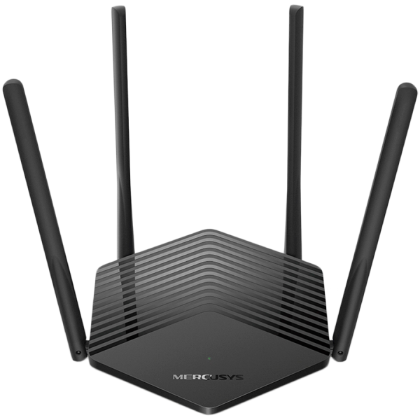 Mercusys AC1900 Wireless AC Gigabit Router, 600 Mbps at 2.4 GHz + 1300 Mbps at 5 GHz, 6×5dBi Fixed External Antennas with Beamforming, 2× G LAN Ports, 1× G WAN Port, Access Point Mode, 3X3 MU-MIMO, Parental Controls, Guest Network, Smart Connect