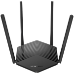 Mercusys AC1900 Wireless AC Gigabit Router, 600 Mbps at 2.4 GHz + 1300 Mbps at 5 GHz, 6×5dBi Fixed External Antennas with Beamforming, 2× G LAN Ports, 1× G WAN Port, Access Point Mode, 3X3 MU-MIMO, Parental Controls, Guest Network, Smart Connect