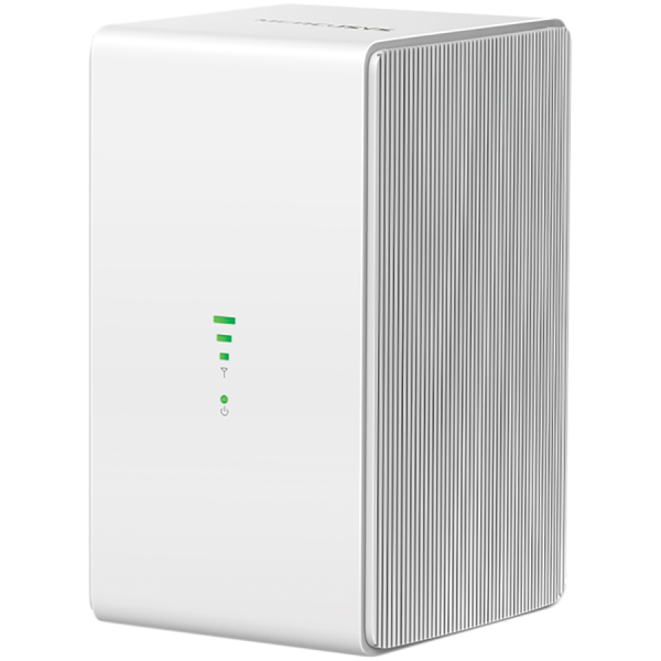 Mercusys MB110-4G N300 Wi-Fi 4G LTE Router, Build-In 150Mbps 4G LTE Modem,300 Mbps at 2.4 GHz, 4G Cat4 150/50 Mbps, Internal Antennas,  Extra 3G/4G Antenna Ports, 1× 10/100 Mbps LAN Port, 1× 10/100 Mbps WAN/LAN Port, LTE-FDD/LTE-TDD/HSPA+/UMTS