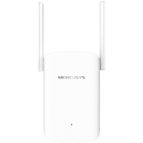 Mercusys ME60X AX1500 Wi-Fi Range Extender, 300 Mbps at 2.4 GHz + 1201 Mbps at 5 GHz, 2×Fixed External Antennas, 1×G Port,Wall Plugged,1024 QAM,OFDMA,MERCUSYS APP,WPS/Reset Button,Range Extender/AP mode,Adaptive Path Selection,Beamforming,MU-MIMO