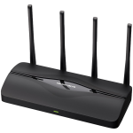 Mercusys MR27BE BE3600 Dual-Band Wi-Fi 7 Router, 688 Mbps at 2.4 GHz + 2880 Mbps at 5 GHz, 4× External Antennas, 1× 2.5 Gbps WAN port + 1× 2.5 Gbps LAN port + 2× Gigabit LAN ports, MLO, 4096-QAM, OFDMA, HE160, MERCUSYS App, Router/Access Point Mo