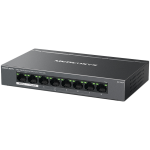 Mercusys MS108GP 8-Port Gigabit Desktop Switch with 7-Port PoE+, 7× Gigabit PoE+ Ports, 1× Gigabit Non-PoE Ports, Compatible with 802.3af/at PDs, 65 W PoE Power, Desktop Steel Case, Wall Mounting,Extend Mode for 250m PoE Transmitting, Isolation Mode - Image 2
