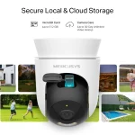 Mercusys Pan/Tilt Home Security Wi-Fi Camera MC510 - Image 2
