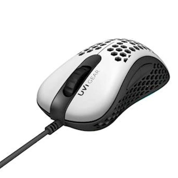 Miš UVI Gear gaming Lust bijeli