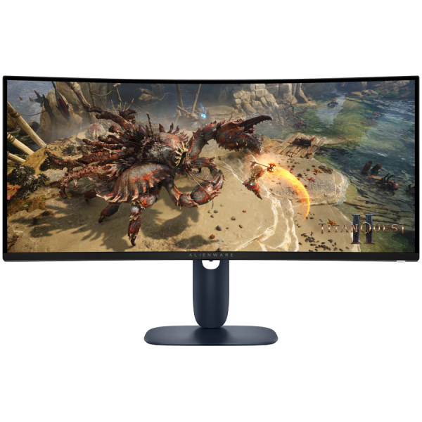 Monitor Alienware 34 Gaming AW3425DWM Curved, 3440x1440, WQHD, 180Hz, VA Antiglare, 21:9, 3000:1, 400 cd/m2, AMD FreeSync+ VESA, 4ms/2ms/1ms, 178/178, DP, 2xHDMI, 2xUSB-A, USB-B, Tilt, Pivot, Height Adjust, 3Y