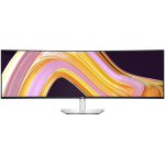 Monitor DELL UltraSharp U4924DW 49" Curved, 5120x1440, Dual QHD, IPS Antiglare, 32:9, 2000:1, 350 cd/m2, 8ms/5ms, 178/178, DP, 2xHDMI, 2xUSB-C (DP), 4xUSB-C (1xDP/PD), 5xUSB 3.2, Audio line out, 2x 9W Speakers, Tilt, Swivel, Height Adjust, 3Y