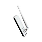 NIC TP-Link TL-WN722N, USB 2.0 Adapter, 2,4GHz High Gain Wireless N 150Mbps, Detachable Omni Directional Antenna 1 x 4dBi (RP-SMA) NIC TP-Link TL-WN722N, USB 2.0 Adapter, 2,4GHz High Gain Wireless N 150Mbps, Detachable Omni Directional Antenna 1 x 4dBi (RP-SMA) - Image 1