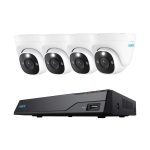 NVR snimač Reolink NVS8-12MD4 4k, 12MP, 8 kanalni NVR, 2TB HDD, 4x POE kamera
