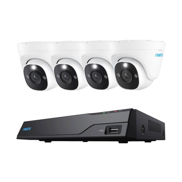NVR snimač Reolink NVS8-12MD4 4k, 12MP, 8 kanalni NVR, 2TB HDD, 4x POE kamera