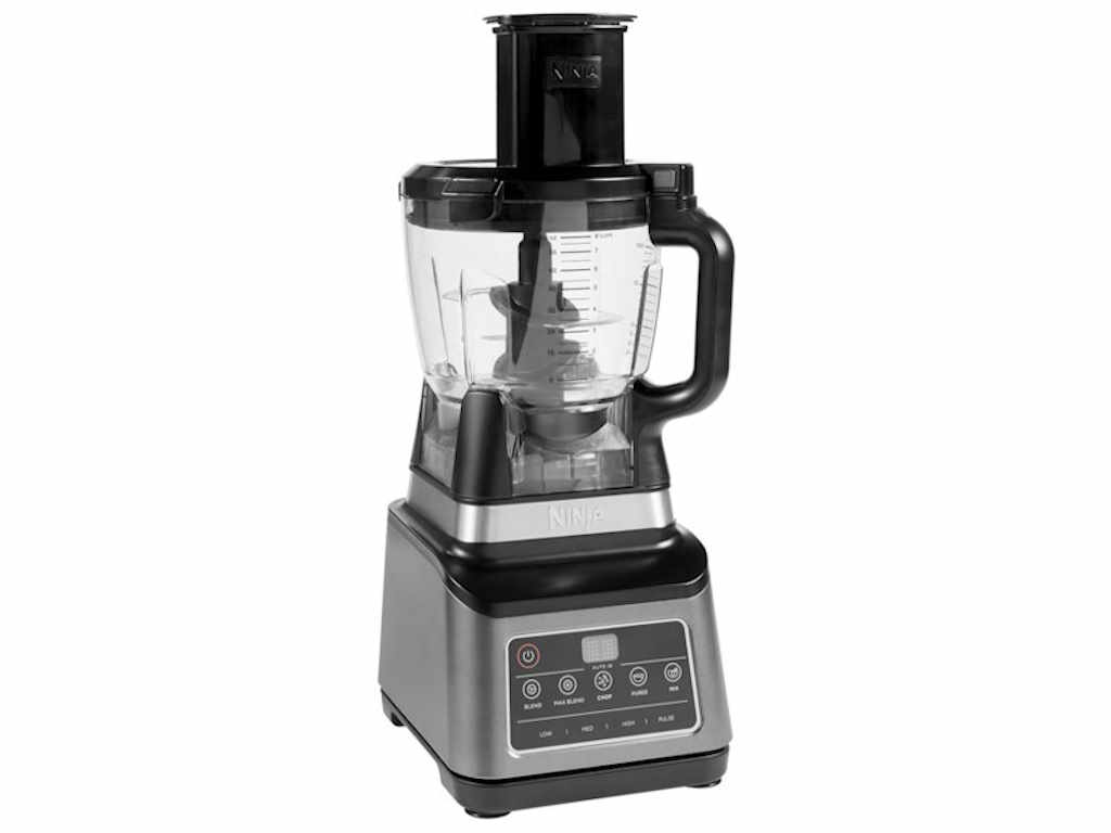 Ninja procesor za hranu3u1 uredjaj, snaga 1200W, tezina 4.34kg, kapacitet 2.1L i 1.8L. Ninja procesor za hranu3u1 uredjaj, snaga 1200W, tezina 4.34kg, kapacitet 2.1L i 1.8L. - Image 1