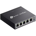 Omada 5-Port Gigabit Easy Managed Switch 5× Gigabit RJ45 Ports Desktop Steel Case Integration with Omada SDN Controller, Flow Control, Loopback Detection, Port Isolation, Port Mirroring, LAG, VLAN, IGMP Snooping, QoS, Storm Control - Image 2