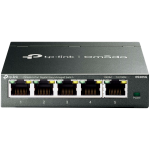 Omada 5-Port Gigabit Easy Managed Switch 5× Gigabit RJ45 Ports Desktop Steel Case Integration with Omada SDN Controller, Flow Control, Loopback Detection, Port Isolation, Port Mirroring, LAG, VLAN, IGMP Snooping, QoS, Storm Control