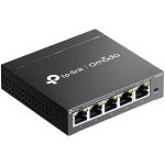 Omada 5-Port Gigabit Easy Managed Switch with 4-Port PoE+ 4× Gigabit PoE+ Ports, 1× Gigabit Non-PoE Ports 802.3at/af, 65 W PoE Power, Desktop Steel Case and Fanless Integration with Omada SDN Controller - Image 2