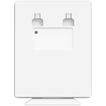 Omada  AX3000 Desktop Dual-Band Wi-Fi 6  Access Point 4×1G RJ45 Port（One support PoE Out  at 802.3at/bt input）+1×RJ11 Port 574Mbps at  2.4 GHz + 2402 Mbps at 5 GHz 802.3bt POE++ and 12V DC, - Image 4