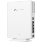 Omada  AX3000 Desktop Dual-Band Wi-Fi 6  Access Point 4×1G RJ45 Port（One support PoE Out  at 802.3at/bt input）+1×RJ11 Port 574Mbps at  2.4 GHz + 2402 Mbps at 5 GHz 802.3bt POE++ and 12V DC, - Image 3