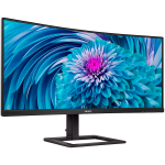 PHILIPS Monitor 346E2CUAE 34" Curved VA, 3440x1440 (UWQHD), 100Hz, 1ms (MPRT), 1500R, 300 cd/m2, 3000:1, Adaptive Sync, 1xHDMI 2.0, 1xDP 1.2, 1xUSB-C (DP Alt mode, PD 65W), PIP and PBP mode, Speakers, HAS - Image 2