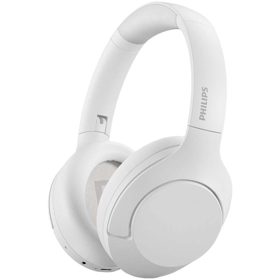 PHILIPS Wireless headphones TAH8506WT/00 - Adaptive ANC, Noise Cancelling Pro, Bluetooth MultiPoint, up to 60hrs play time, touch control, white PHILIPS Wireless headphones TAH8506WT/00 - Adaptive ANC, Noise Cancelling Pro, Bluetooth MultiPoint, up to 60hrs play time, touch control, white - Image 1