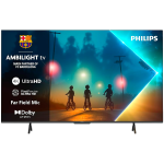 Philips 43PUS8200/12 4K Ultra HD LED AMBILIGHT Smart TV, 108 cm (43"), Pixel Precise Ultra HD, HDR10+, Titan OS, Dolby Atmos, DTS:X