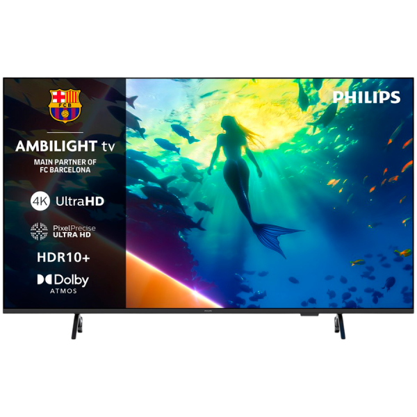 Philips 50PUS8010/12 4K Ultra HD LED AMBILIGHT Smart TV, 126 cm (50''), Pixel Precise Ultra HD, Pametna platforma Titan OS, Dolby Atmos