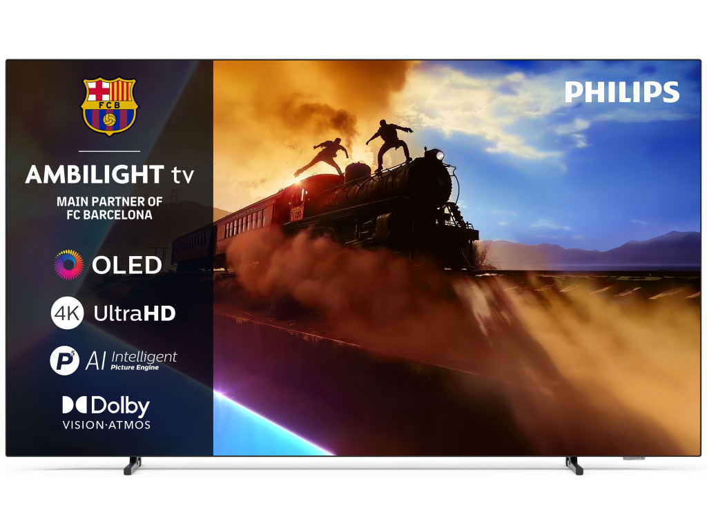 Philips 65''OLED770 4K TitanAmbilight s 3 strane; 2.1 HDMI; P5 AI perfect; panel 120 HZ Philips 65''OLED770 4K TitanAmbilight s 3 strane; 2.1 HDMI; P5 AI perfect; panel 120 HZ - Image 1