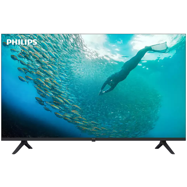 Philips TV LED 50PUS7009/12, 126 cm (50") TV, Pixel Precise Ultra HD, Titan OS smart platform, Dolby Atmos sound.