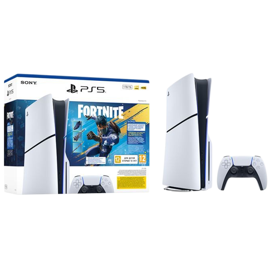 PlayStation 5 Slim E chassis + Fortnite Flowering Chaos VCH PlayStation 5 Slim E chassis + Fortnite Flowering Chaos VCH - Image 1
