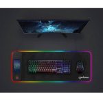 Podloga za miš MANHATTAN XXL RGB LED+WL CHAREGER - Image 10